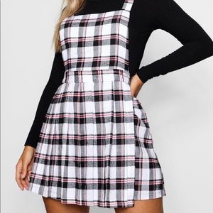 Cute plus size plaid over all dress new with tags